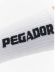PEGADOR Sukat Cross Logo valkoinen