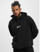 PEGADOR Sweat capuche York Oversized noir