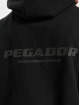 PEGADOR Sweat capuche Colne Logo Oversized noir