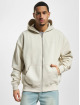 PEGADOR Sweat capuche zippé Colne Logo Oversized Vintage beige