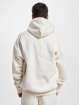 PEGADOR Sweat capuche zippé Logo Oversized blanc