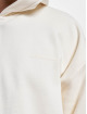 PEGADOR Sweat capuche zippé Logo Oversized blanc