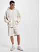 PEGADOR Sweat capuche zippé Logo Oversized blanc