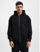 PEGADOR Sweat capuche zippé Logo Oversized noir