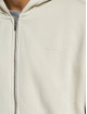 PEGADOR Sweatvest Colne Logo Oversized Vintage beige