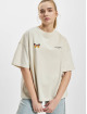 PEGADOR T-paidat Mace Heavy Oversized beige