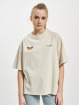 PEGADOR T-paidat Mace Heavy Oversized beige
