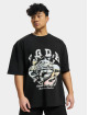 PEGADOR T-paidat Reid Oversized musta