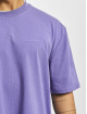 PEGADOR T-paidat Logo Oversized Tee Vintage Washed Magic Violet Gum purpuranpunainen