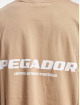 PEGADOR T-paidat Colne Logo Oversized ruskea