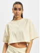 PEGADOR t-shirt Layla Oversized Cropped beige