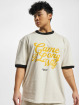 PEGADOR t-shirt Trounce Oversized Ringer beige