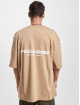 PEGADOR T-Shirt Colne Logo Oversized brun