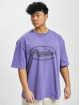PEGADOR T-Shirt West Oversized Vintag pourpre