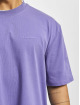 PEGADOR T-Shirt Logo Oversized Tee Vintage Washed Magic Violet Gum pourpre