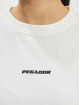 PEGADOR T-Shirt Beverly Logo Oversized weiß