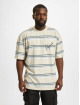 PEGADOR t-shirt Vero Oversized Stripe wit