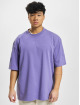 PEGADOR T-shirts Logo Oversized Tee Vintage Washed Magic Violet Gum lilla