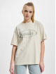 PEGADOR T-Shirty Omar Oversized bezowy