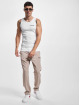 PEGADOR Tank Tops Logo Rib bianco