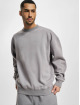 PEGADOR trui Logo Oversized Sweater Vintage Washed Dusk Grey Gum grijs