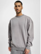 PEGADOR trui Logo Oversized Sweater Vintage Washed Dusk Grey Gum grijs