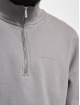 PEGADOR Trøjer Logo Oversized Halfzip grå