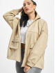 PEGADOR Zip Hoodie Sams Town Cargo bezowy