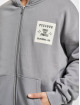 PEGADOR Zip Hoodie Salal Oversized Vintage grau