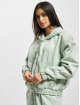 PEGADOR Zip Hoodie Hills Cropped grün