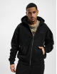 PEGADOR Zip Hoodie Colne Logo Oversized Vintage svart