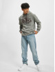 Petrol Industries Hoody Print grau