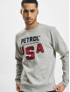 Petrol Industries Pullover Round Neck Print grey