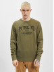 Petrol Industries Pullover Los Angeles grün