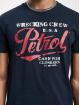 Petrol Industries T-Shirt Crew blau