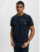 Petrol Industries T-Shirt Vintage blau