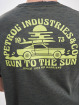 Petrol Industries T-Shirt Classic Print grün