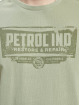 Petrol Industries T-Shirt Classic Print grün