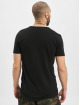 Petrol Industries T-Shirt Bodyfit Basic 2 Pack noir