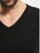 Petrol Industries T-Shirt Bodyfit Basic 2 Pack noir