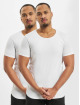 Petrol Industries T-Shirty Bodyfit Basic 2 Pack bialy