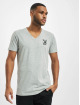 Playboy x DEF T-Shirt V-Neck grey