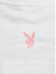 Playboy x DEF T-Shirty Bunny Outline bialy