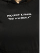 Project X Paris Bluzy z kapturem Pull-on Fleece Crop czarny