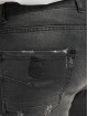 Project X Paris Slim Fit Jeans Worn Effecr nero