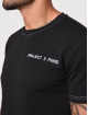 Project X Paris T-shirt Contrast Collar nero