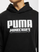 Puma Felpa con cappuccio Minecraft nero