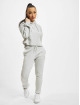 Puma Jogginghose Classics Ribbed Slim grau