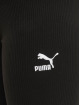 Puma Leggings/Treggings Classics HR Rib czarny