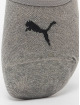 Puma Socken 3-Pack Footies grau